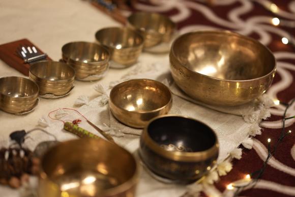 Tibetas dziedošā bļoda. Gongu meditācija